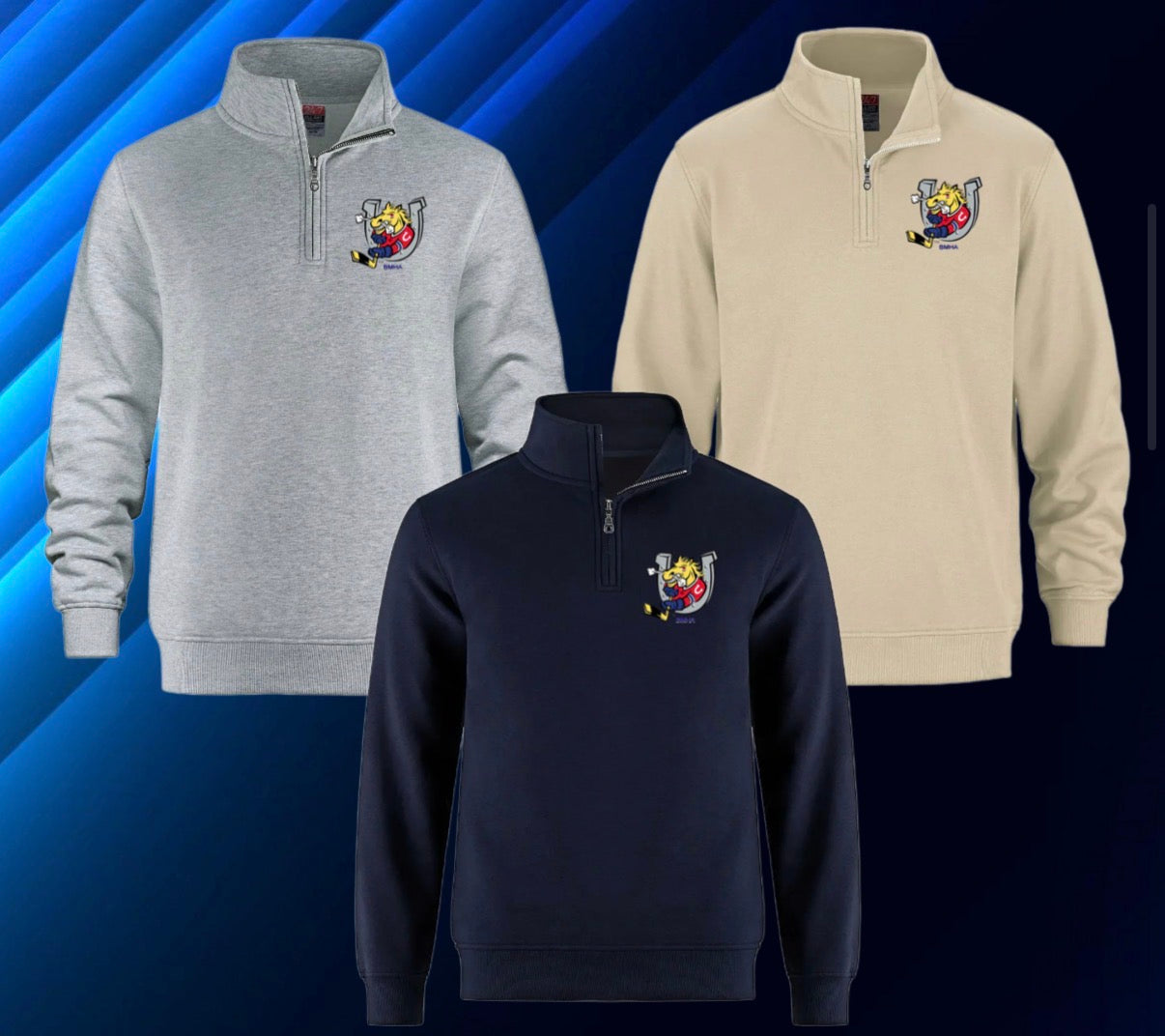 Sr. Dump & Chase 1/4 Sweater