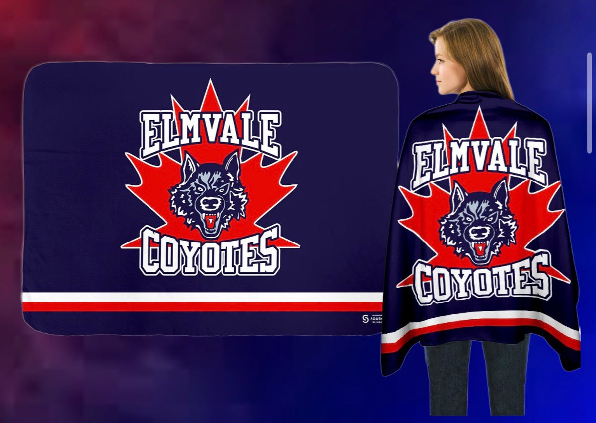 Coyotes Fleece Blanket