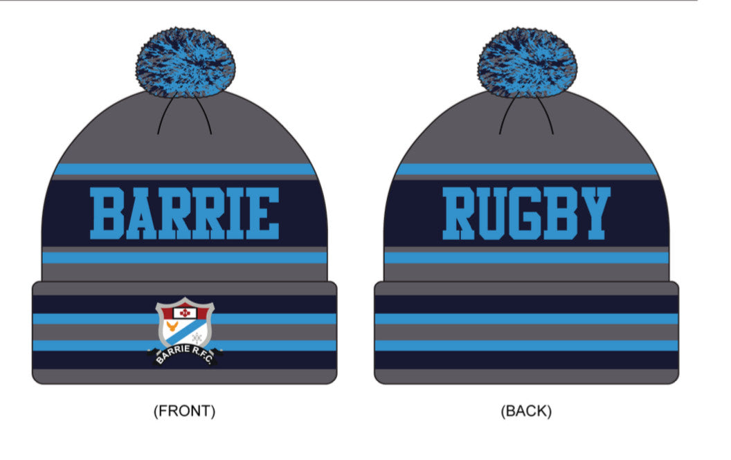 Rugby Pom Pom Toque