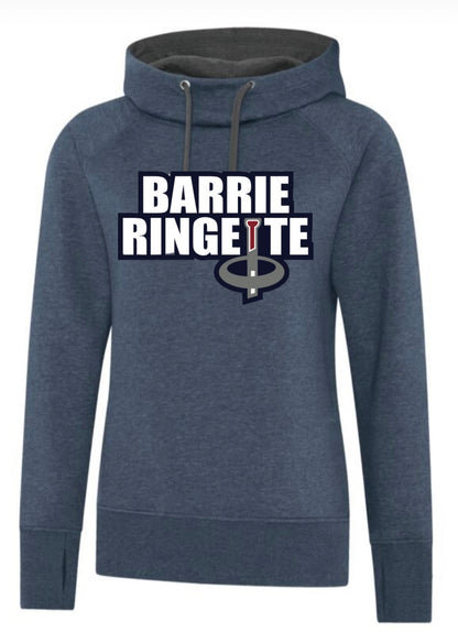 Women's Scuba Neck Hoodie